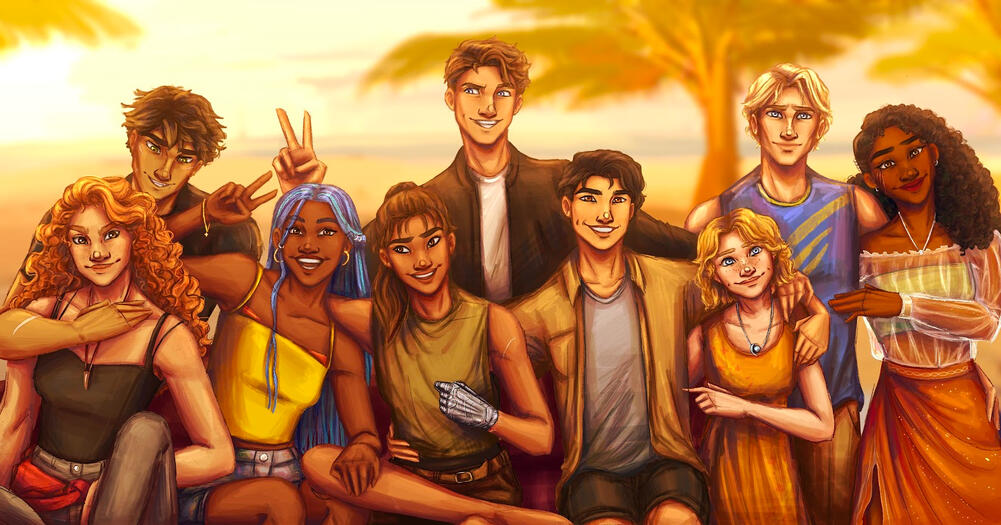 Rampion Crew from Marissa Meyer&#39;s The Lunar Chronicles