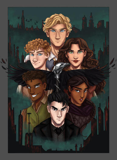 The Six of Crows from Leigh Bardugo&#39;s duology