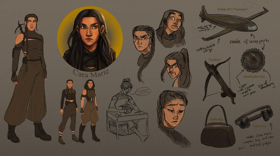 Cara Marie Character Exploration - Main Character from Like a Million Suns